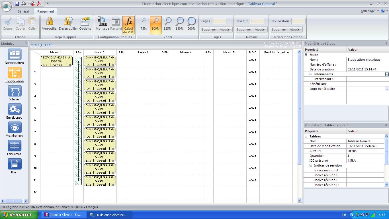 étiquette Tableau électrique Legrand à Imprimer Gratuit